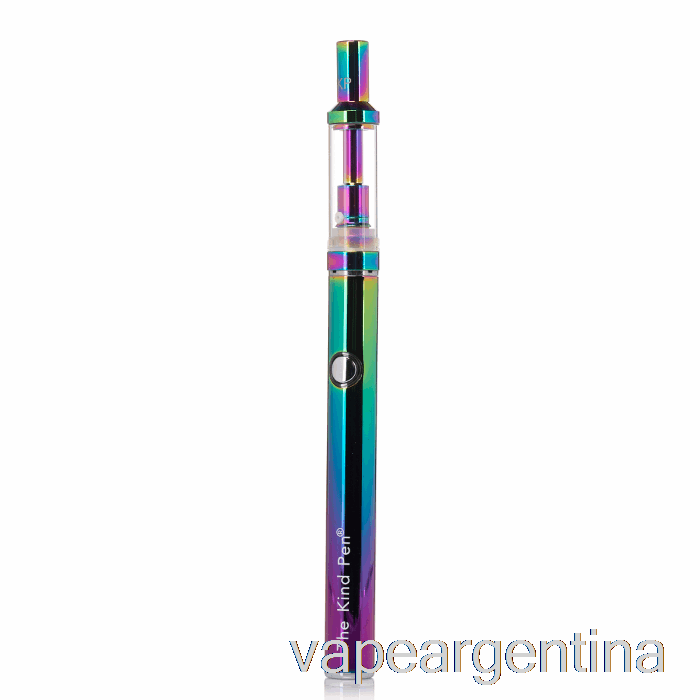 El Kit De Vaporizador Kind Pen Slim 510 Vape Iridiscente Descartable